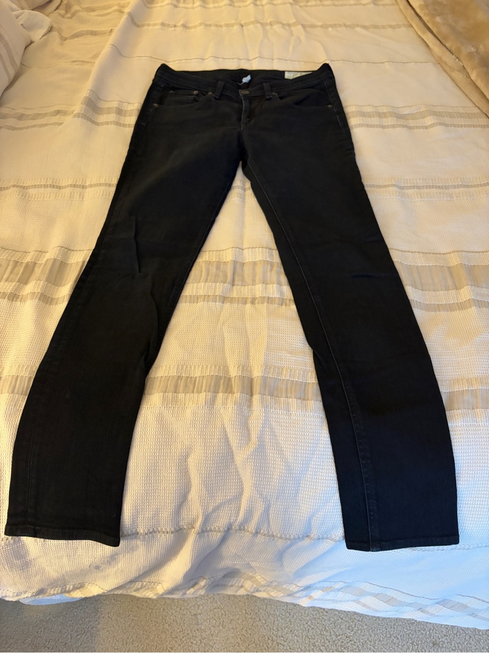 rag & bone Black Skinny Jeans
